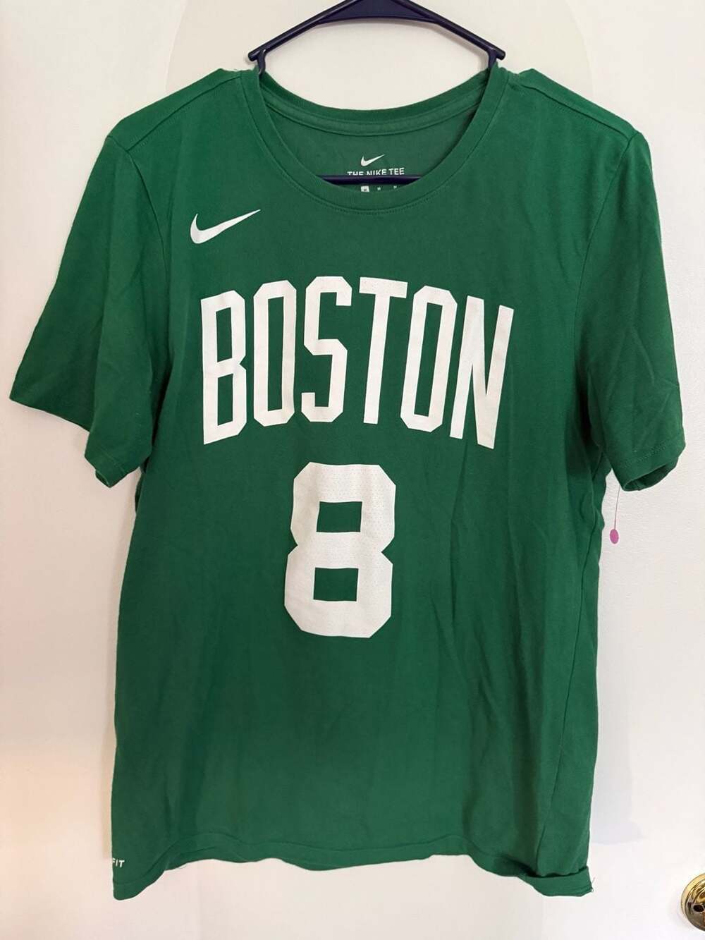 Nike Boston Celtics Kemba Walker #8 Name and Number T-Shirt